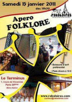 Rabalaires, apéro folklore