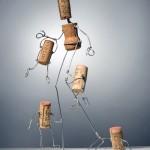 Recyclage des bouchons de bouteilles de vin : Les Bent Objects de Terry Border