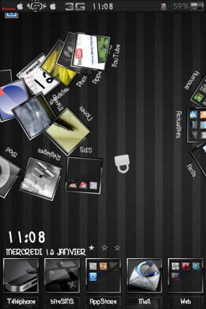 PageLock : Désactive le scrolling sur le springboard