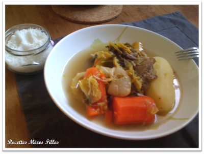La recette : Pot au feu