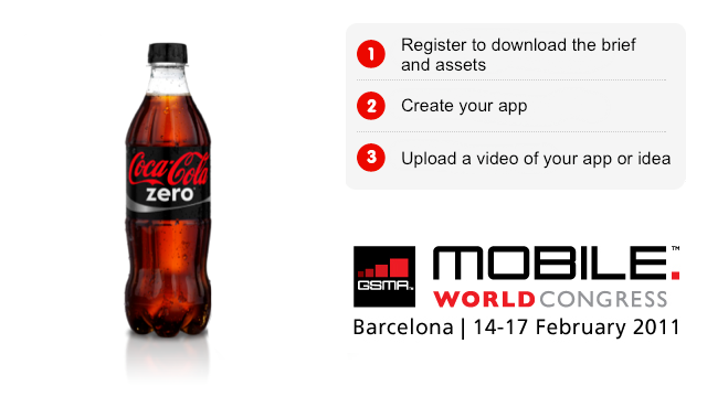 MobiLead at the Coca Cola Mobile App Challenge - Barcelona 2011 (QR-Cards / Scratchcard)