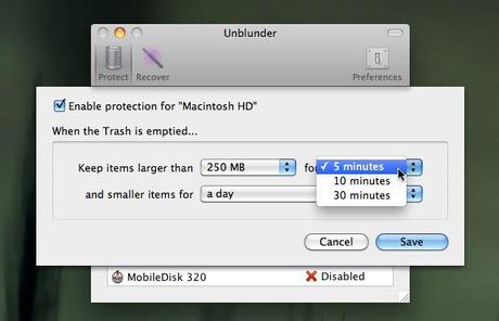 UnBlunder protège vos fichiers de vous