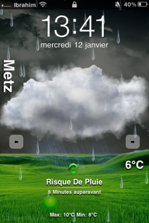 Besoin de vous : Weather Elements v4.1.13 FR : la version exclu à AppleThom, bientôt dispo!