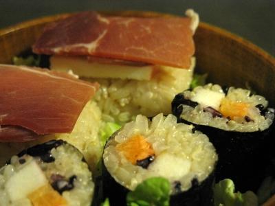 bento à sushi