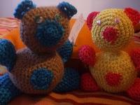 Un nounours plein de bonheur