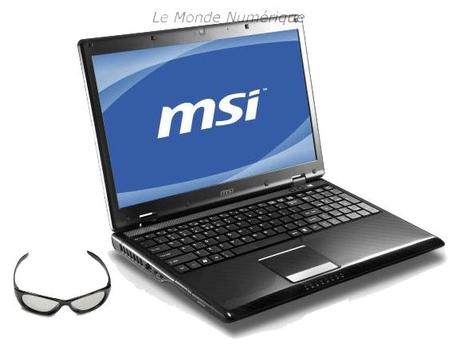 Test de l'ordinateur portable 3D MSI CX620-297FR