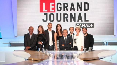 Le Grand Journal sur Canal Plus ce soir ... Michel Denisot reçoit Alassane Ouattara et Alain Delon