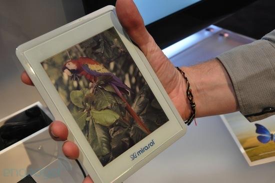 Que pensez-vous des écrans Mirasol?