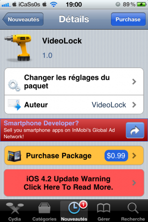 VideoLock : Continuer la lecture de vos vidéos en mode verrouiller