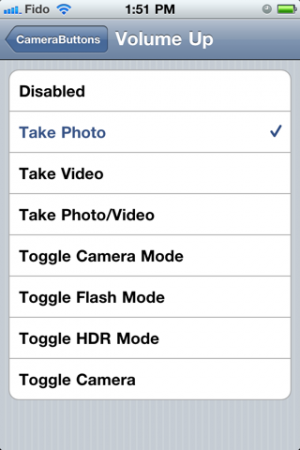 CameraButtons 1.0 : Gérer l’appareil photo avec les boutons volume