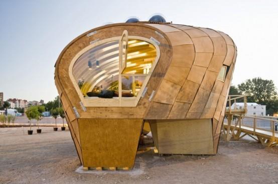 Fab Lab House, une maison solaire en bois par IAAC - 5