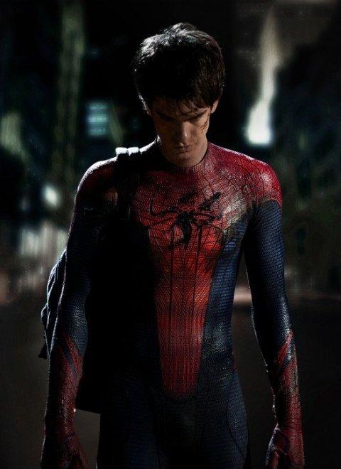 Spider-Man 3D ... Andrew Garfield en super héros ... la 1ere photo