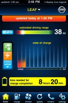 Nissan Leaf et IPhone, un duo gagnant pour la mobilité électrique !