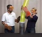 vidéo ballon azote liquide air