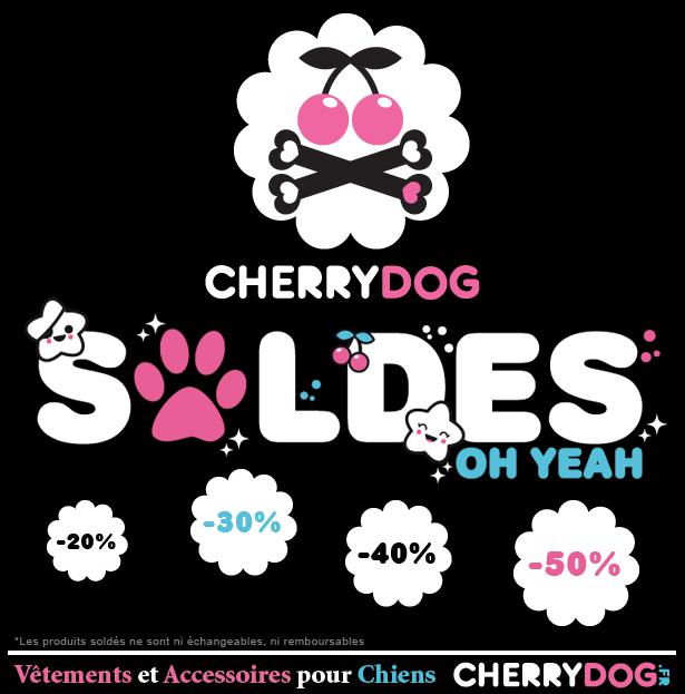 Tshirts pour Chiens Cherry Dog : HYPE !