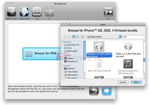 PwnageTool déjà prêt pour l’iOS 4.3