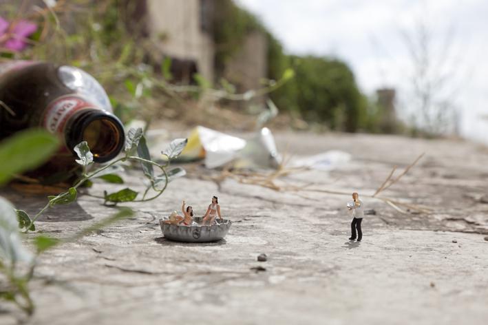 Tiny People par Slinkachu