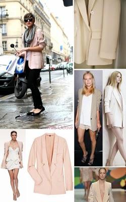 Le rose pale à l'honneur pour rester douce et romantique même en hiver ...