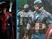Superhéros sont retour Première photo "Spiderman" nouvelle "Captain America"