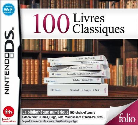 Nintendo DS – 100 Livres Classiques