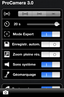 ProCamera, un vrai appareil photo dans votre iPhone