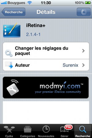 iRetina+ : Un Thème SBSettings Pas Comme Les Autres…