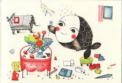 Poisson Poissonne Histoire d'eau douce à mer