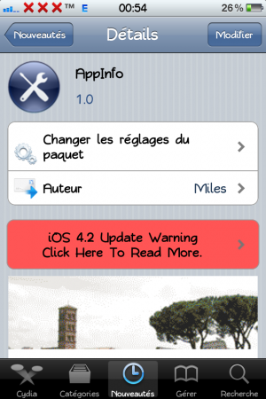 AppInfo : afficher des informations sur vos applications