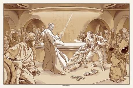 47 swcantina 01 standard full1 500x333 26 Outstanding Illustrations by Martin Ansin