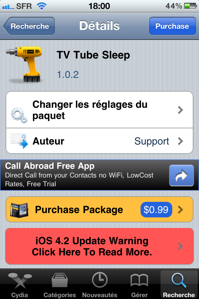 TV Tube Sleep mis à jour en version 1.0.7