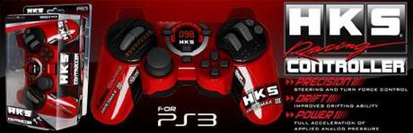 HKS racing oosgame weebeetroc [accessoire] HKS Racing Controller PS3, le pad dédié à la course.