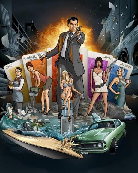 31 archer web full21 500x625 26 Outstanding Illustrations by Martin Ansin