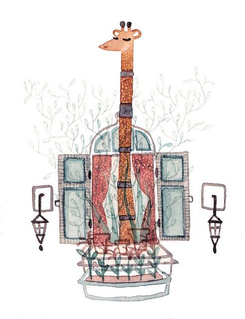 Élevage de girafes bien élevées