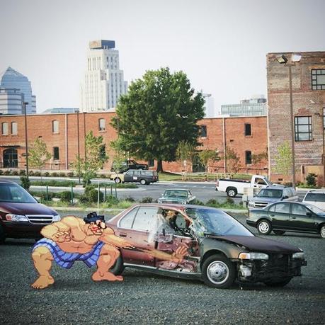 Quand les jeux vidéos 8bit s’invitent dans le vrai monde