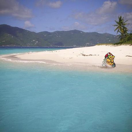 Quand les jeux vidéos 8bit s’invitent dans le vrai monde