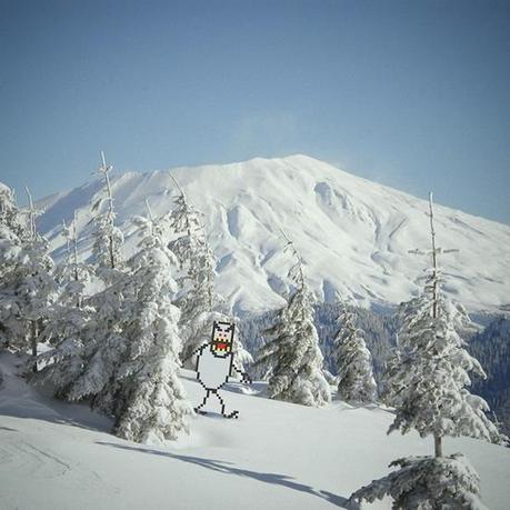 Quand les jeux vidéos 8bit s’invitent dans le vrai monde