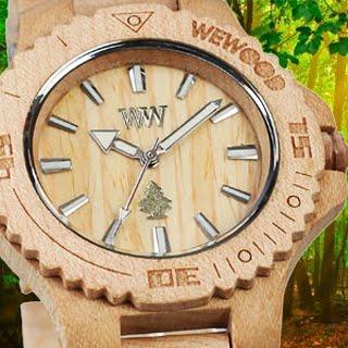 La montre en bois by WeWood !