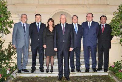 Le nouveau gouvernement monégasque. Photo (c) Charly Gallo / CDP