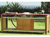 expérience nouvelle lors l’achat votre table mosaïque barbecue charbon