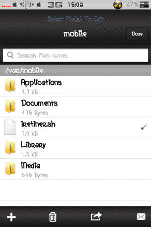 FindFile: Explorer le contenu de votre iphone