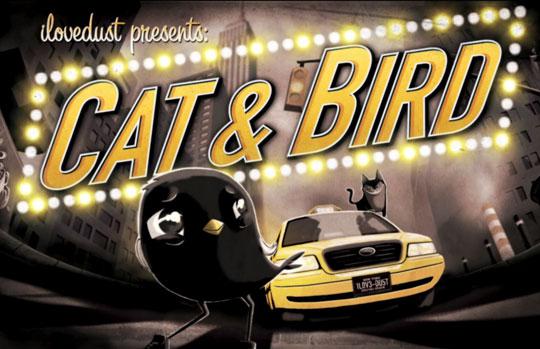 Cat bird 01 Cat & Bird   Ilovedust & Resonate