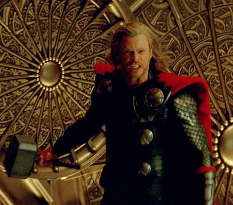 Thor ... la nouvelle affiche promo avec l'acteur principal