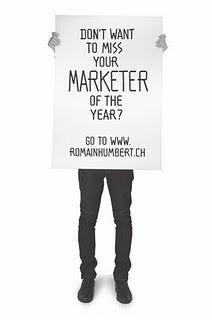 Don't want to miss your marketer of the year?