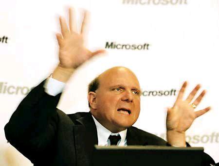 Steve Ballmer de Microsoft :