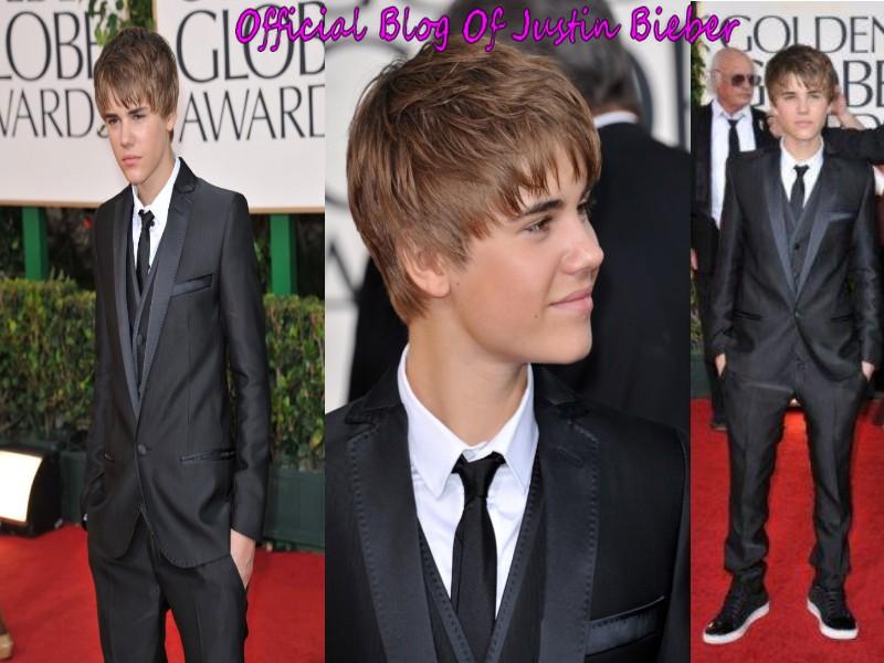Justin Bieber : Super bien habillé aux Golden Globes 2011 !