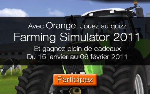 Gagnez des cadeaux avec Farming Simulator 2011