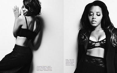 Angela et Vanessa Simmons jouent le jeu pour Fashizblack