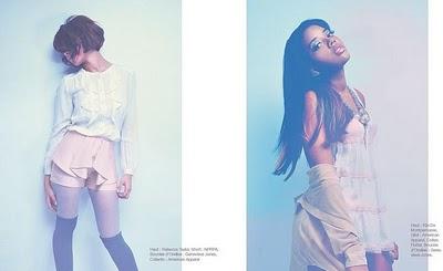 Angela et Vanessa Simmons jouent le jeu pour Fashizblack