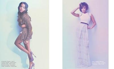 Angela et Vanessa Simmons jouent le jeu pour Fashizblack