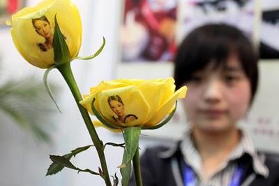 Les roses originales avec photos Un nouveau cadeau super ...